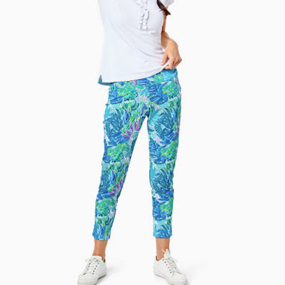 Lilly Pulitzer UPF 50+ Luxletic 28" Corso Pant Size 8